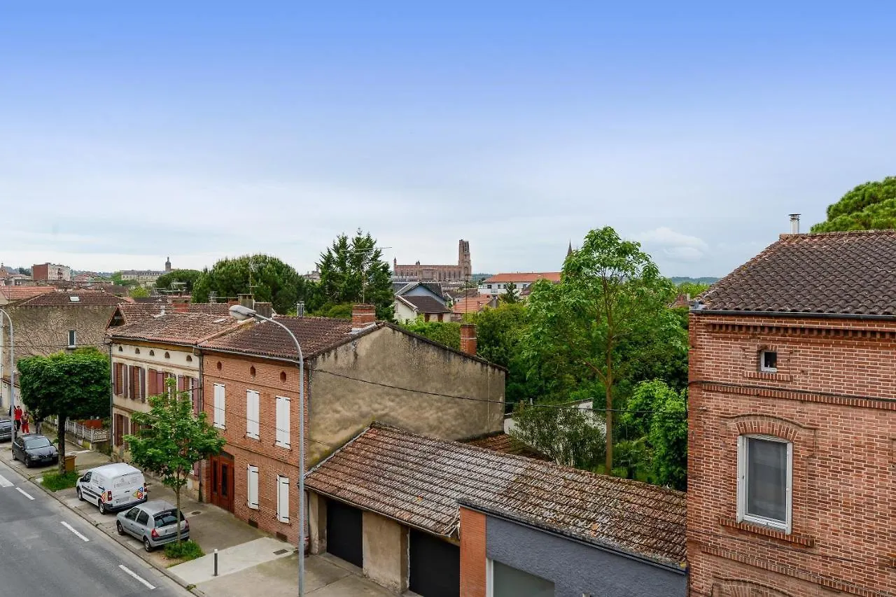 L'Atelier St James - Appt Avec Chambre Climatisee, Parking Prive Et Piscine 阿尔比 公寓